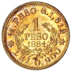 Colombia 1864M peso oro rev Eliasberg 1631.jpg