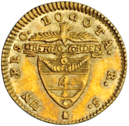 Colombia 1842Bo peso oro rev Eliasberg 1599.jpg