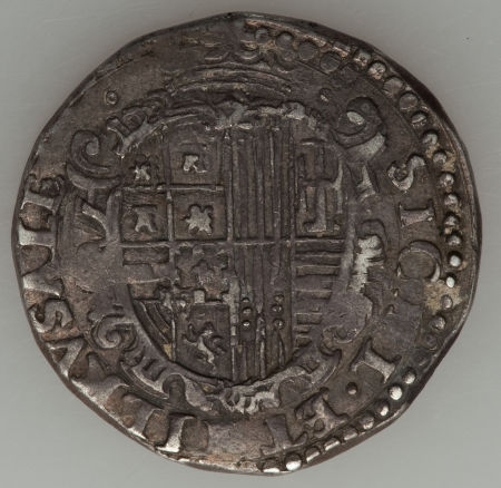 File:Naples c1556 mezzo ducato rev H3032-32340.jpg