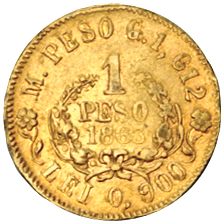 Colombia 1863M peso oro rev Eliasberg 1629.jpg