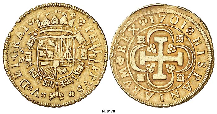 File:Spain 1701S 8 escudos Aureo 242-0178g.jpg