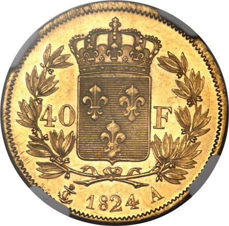 File:France 1824A 40 francs rev H3026-24565.jpg