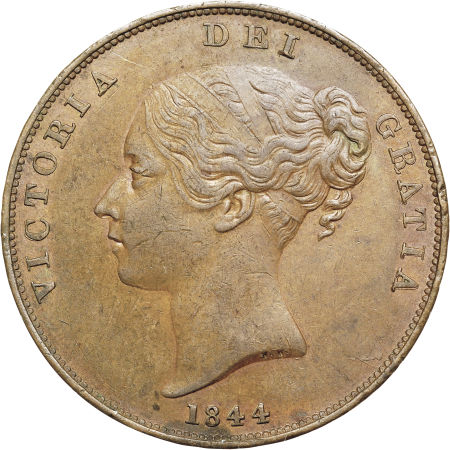 File:Great Britain 1844 penny obv H3029-31439.jpg