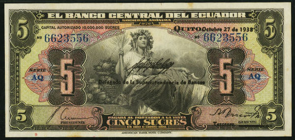 File:Ecuador 1938 5 sucres obv H141412-32065.jpg