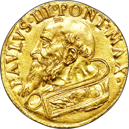 File:Papal States c1534 2 fiorini obv H3029-30180.jpg