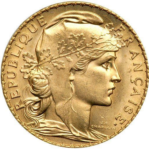 File:France 1912 20 francs obv Goldberg 70-3650.jpg