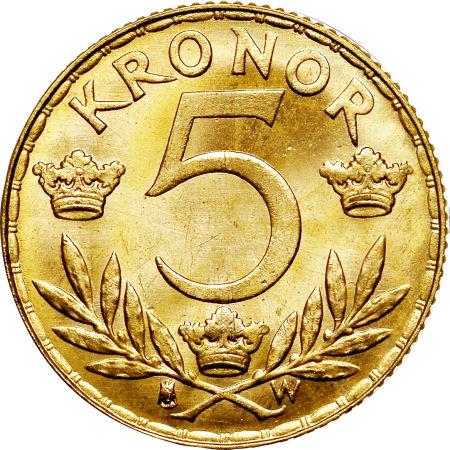 File:Sweden 1920 5 kronor rev H3029-31878.jpg