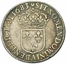 France 1683A demi ecu JElsen 83-2037 rev.jpg