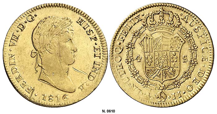 File:Mexico 1816 4 escudos Aureo 261-0610g.jpg