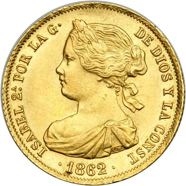 File:Spain 1862m 100 reales obv Goldberg 69-4430.jpg