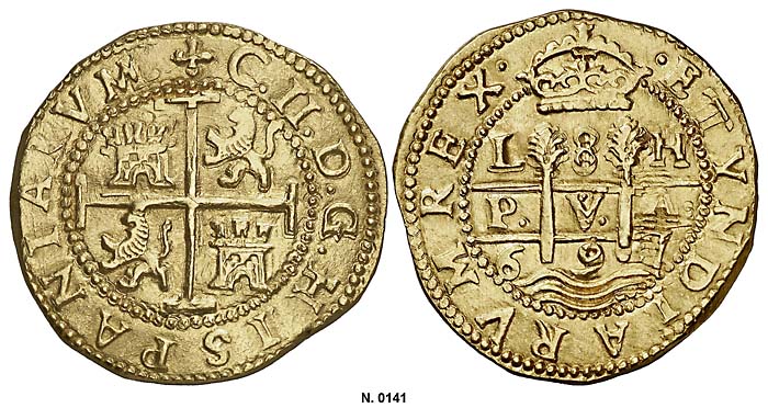 File:Peru 1697 8 escudos Aureo 242-0141g.jpg