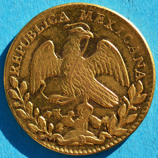 File:Mexico 1863Mo 2 escudos rev DSLR.jpg