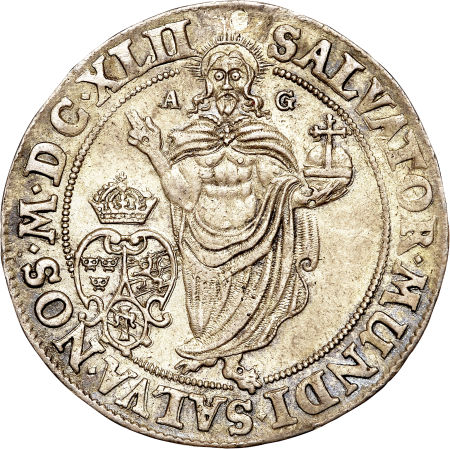 File:Sweden 1642 half riksdaler rev H3029-30974.jpg