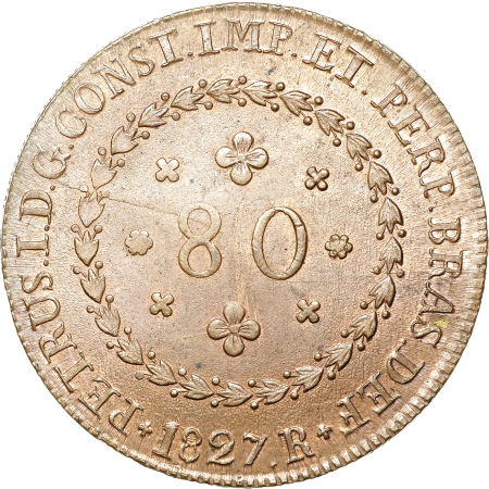 File:Brazil 1827R 80 reis rev H3029-31170.jpg