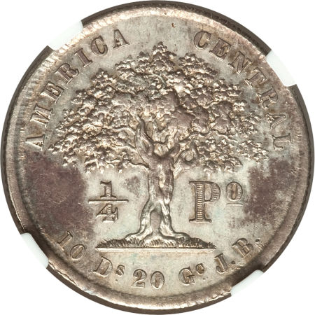 File:Costa Rica 1850 quarter peso rev H3032-24531.jpg