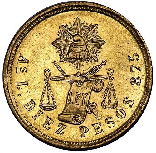 File:Mexico 1884As 10 pesos rev Stacks 110-1397.jpg