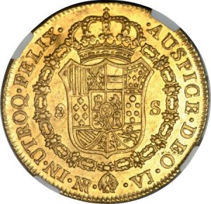 Colombia 1772NR 8 escudos rev H3030-23406.jpg