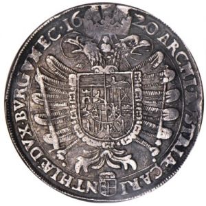 Austria 1620 thaler rev Stacks 1010-327.jpg