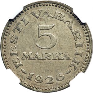 Estonia 1926 5 marka rev Goldberg 72-5544.jpg