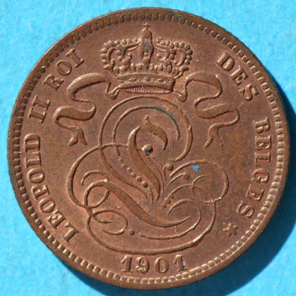 File:Belgium 1901 centime obv DSLR.jpg