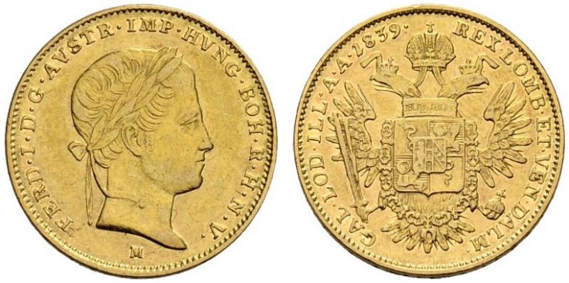 File:Lombardy 1839 half sovrano S18-3114.jpg