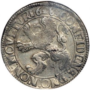 Kampen 1685 daalder rev Goldberg 74-4924.jpg