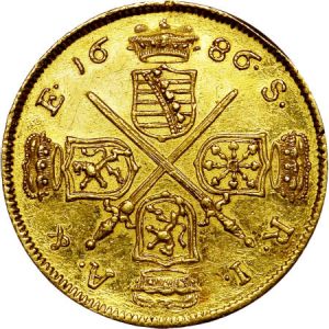 Saxony 1686 ducat rev H3029-30088.jpg