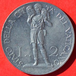Vatican 1931 2 lire rev Tom F.jpg