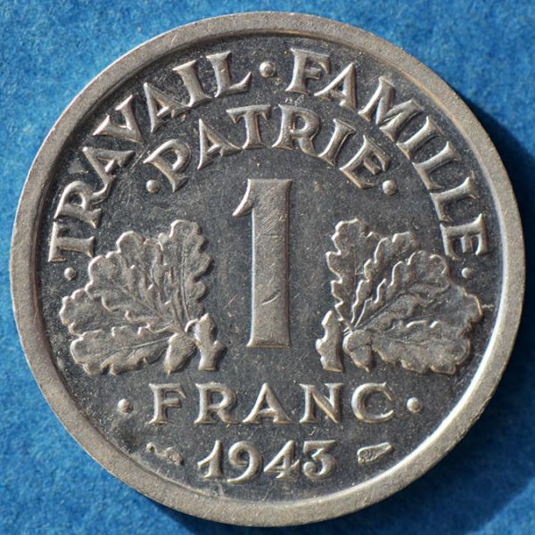 File:France 1943 franc obv DSLR.jpg