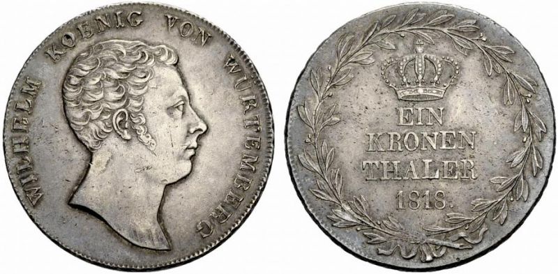 File:Wurttemberg 1818 thaler Sincona 11-1023.jpg