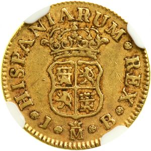 Spain 1747M medio escudo rev Goldberg 72-5235.jpg