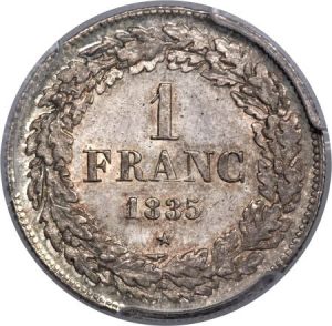 Belgium 1835 franc rev H3032-24146.jpg