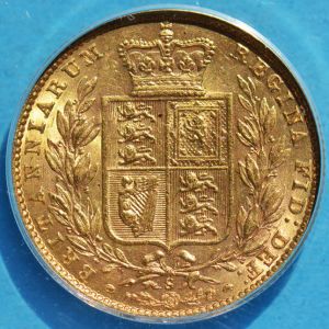 Australia 1873S sovereign rev JS.JPG