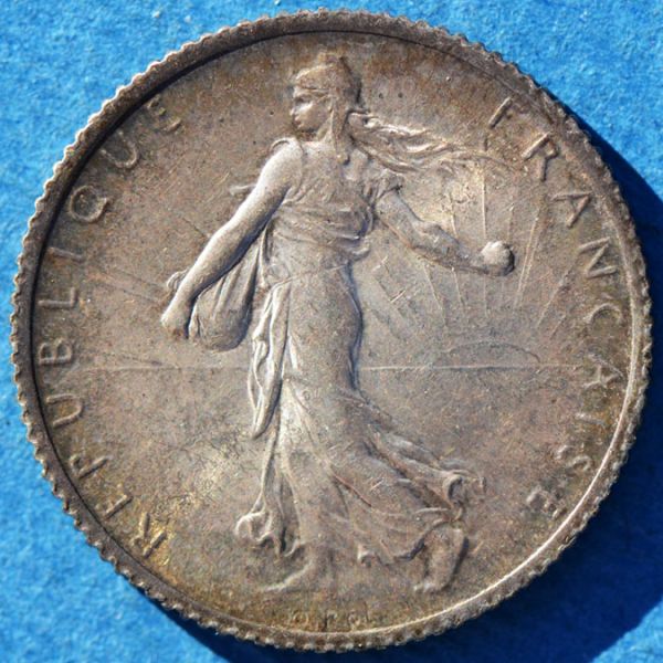 File:France 1907 franc obv DSLR.jpg