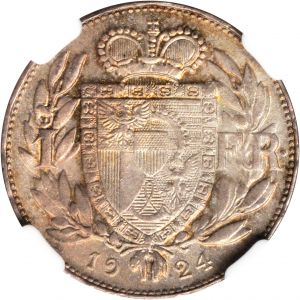 Liechtenstein 1924 frank rev P177-13270.jpg