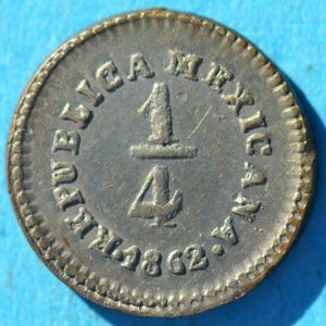 Mexico 1862Go cuartilla rev DSLR.jpg