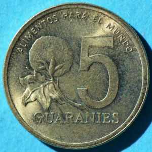 Paraguay 1992 5 guaranies rev DSLR.jpg